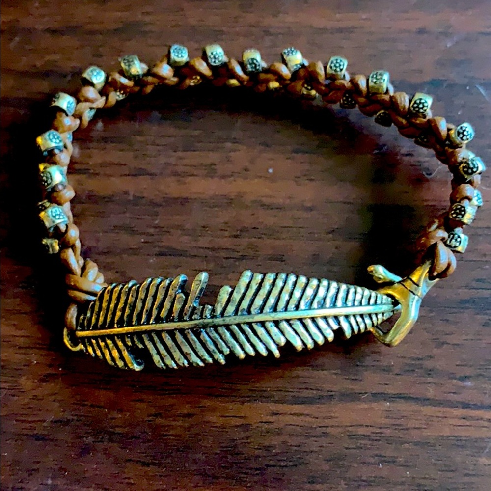 Lucky Brand Leaf Bracelet